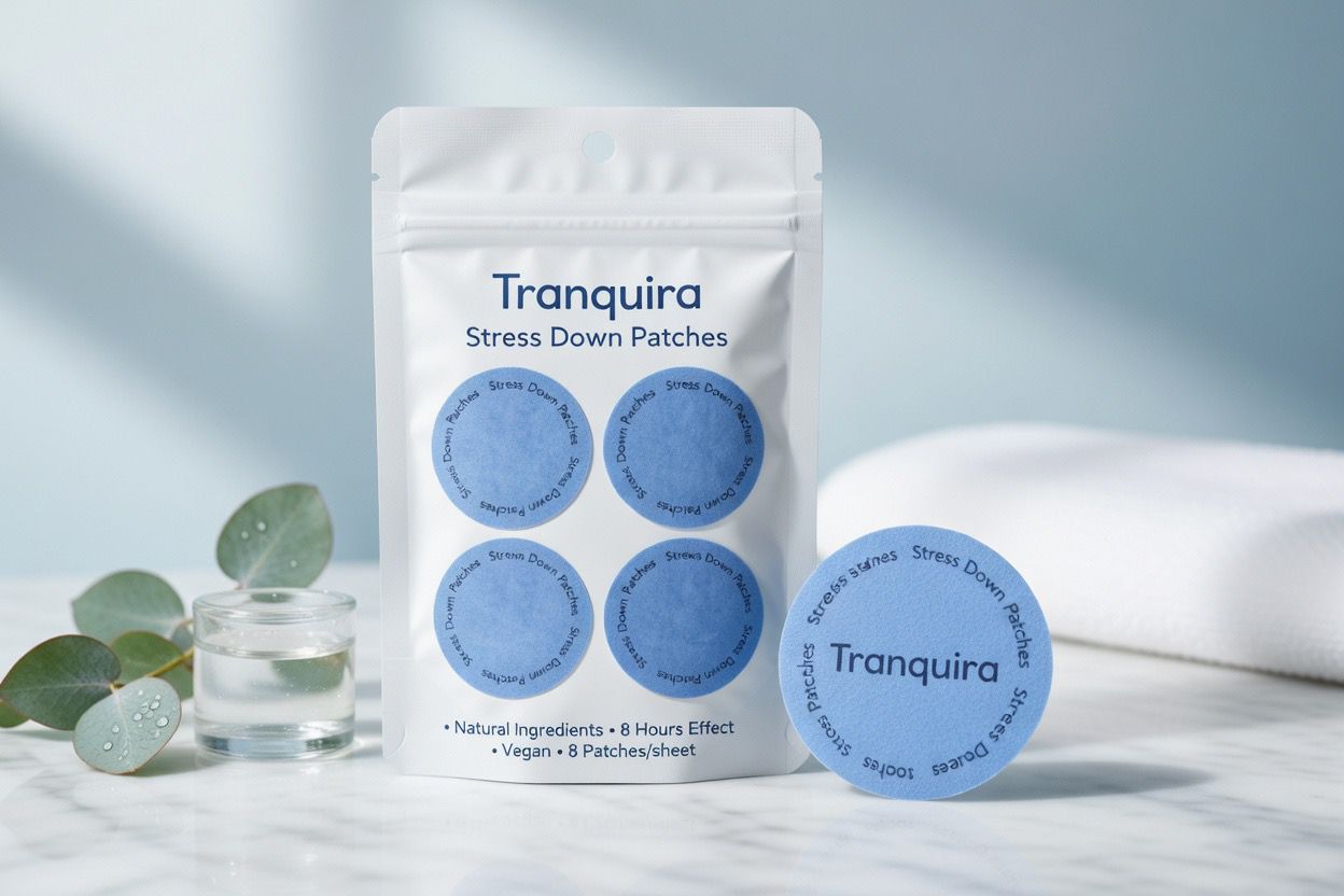 Tranquira™ — Parches para el Estrés y la Ansiedad